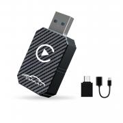 Wireless CarPlay Adapter 2024 Upgraded, Wireless CarPlay Dongle, Converts Wired CarPlay to Wireless, Plug and Play Car Play Wireless Adapter, Compatible with Cars from 2016 & iPhone iOS 12+ï¼ˆBlackï¼‰